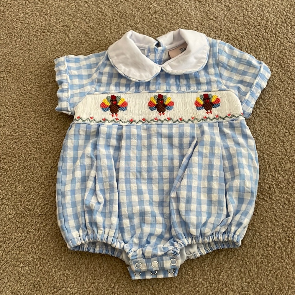 Smocked Turkey Bubble